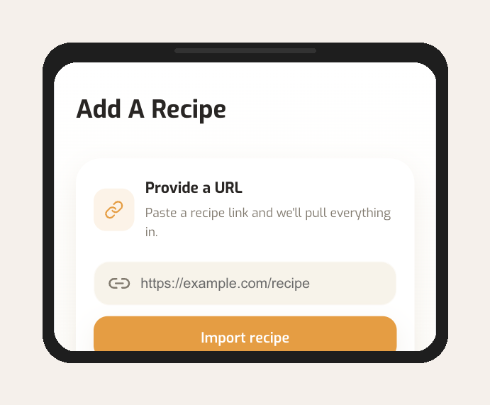 Import Recipes